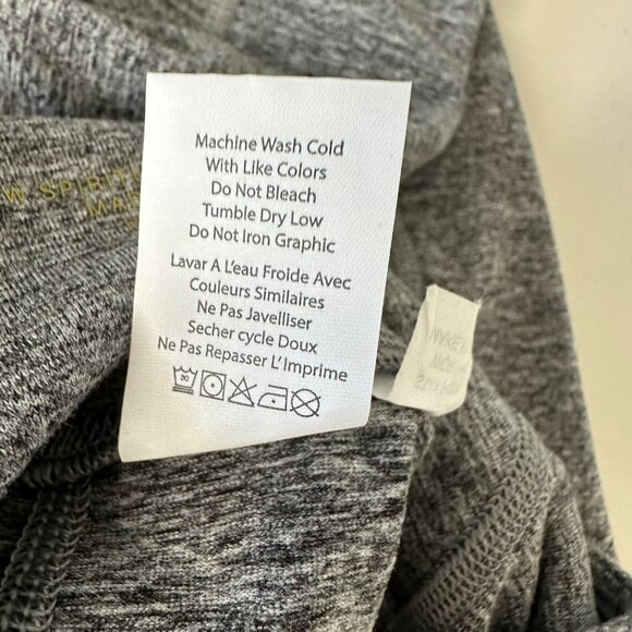 Spiritual Gangster Flared Pull on Leggings Pants Gray Small - Picture 9 of 9